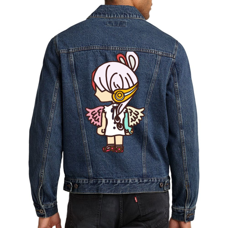 One Piece Uta Men Denim Jacket by xaahiradada3 | Artistshot