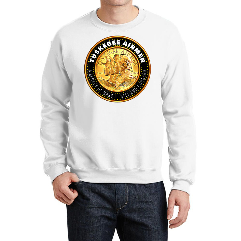 The Tuskegee Red Tail Airmen  Black American Pilot Crewneck Sweatshirt | Artistshot