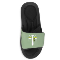 Bachelor Party Groom Stag Night Pilot Dress Humor Slide Sandal | Artistshot