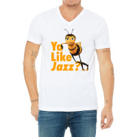 Ya Like Jazz Bee Movie V-neck Tee | Artistshot