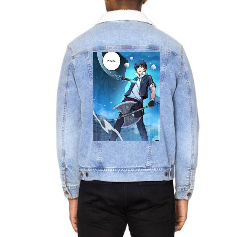 Spare Me Great Lord Anime 8 Unisex Sherpa-lined Denim Jacket | Artistshot