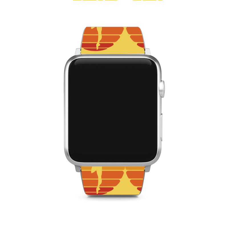 Ballerina Ballet Dancer Sunset Ballet Retro Sunset Apple Watch Band | Artistshot