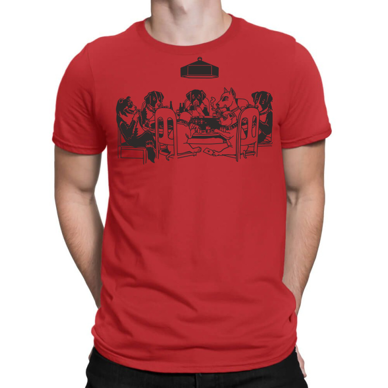 Poker Dogs Alright Guys T-Shirt by xaahiradada3 | Artistshot