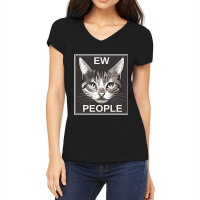 Hot Trend Ew People Cat Women's V-neck T-shirt | Artistshot