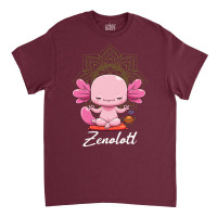 Zenolotl Axolotl Yoga Zen Axolotl Meditation Mantr Classic T-shirt | Artistshot