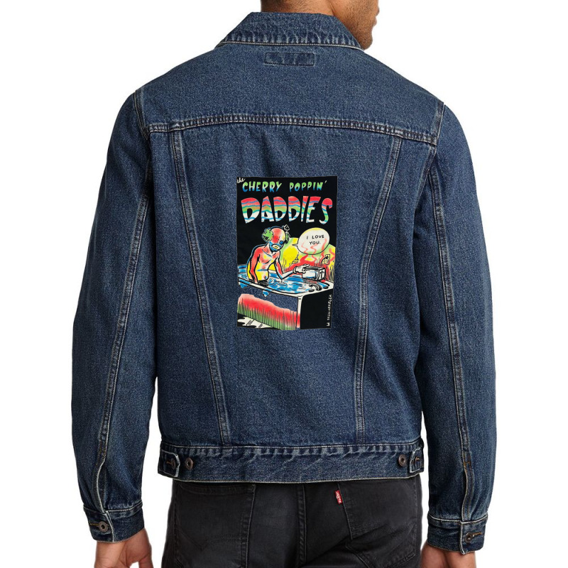 Cherry Poppin Men Denim Jacket | Artistshot