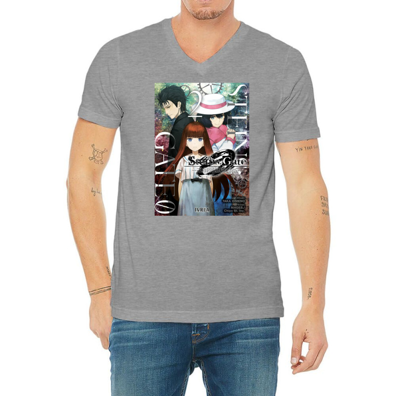 Steins;gate Anime 11 V-neck Tee | Artistshot