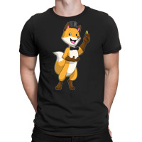 Fox As Groom With Wedding Ring Hipster T-shirt | Artistshot