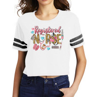 Infusion Nurse, Leopard Certified Registered Nurse Scorecard Crop Tee | Artistshot