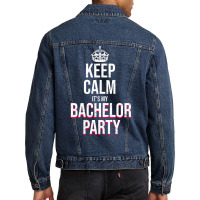 Funny Bachelor Party Travel Men Denim Jacket | Artistshot