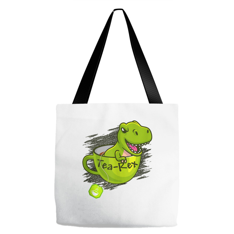 Cute Dino T Rex Dinosaur King Reptile Party Cup Tote Bags | Artistshot