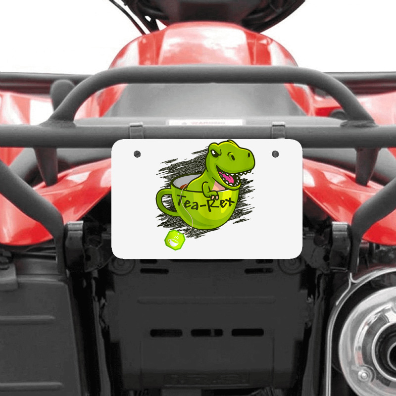 Cute Dino T Rex Dinosaur King Reptile Party Cup Atv License Plate | Artistshot