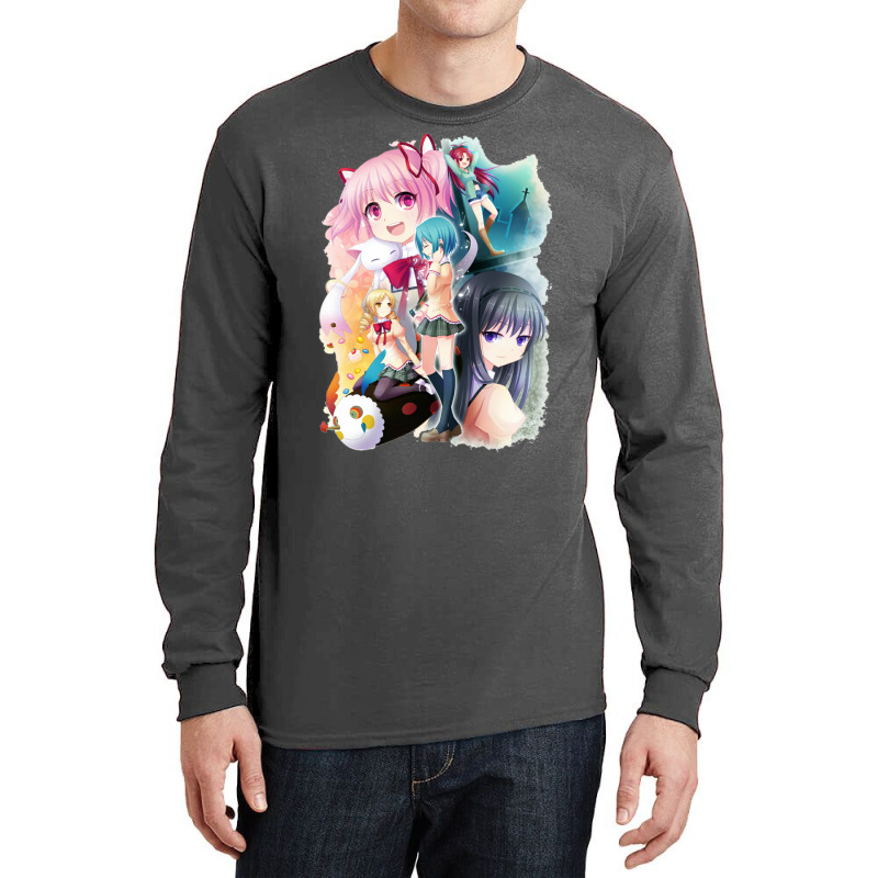 Puella Magi Madoka Magica Anime 1 Long Sleeve Shirts by xaahiradada3 | Artistshot