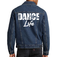 Ballet Dance Life Blue Hipster Men Denim Jacket | Artistshot