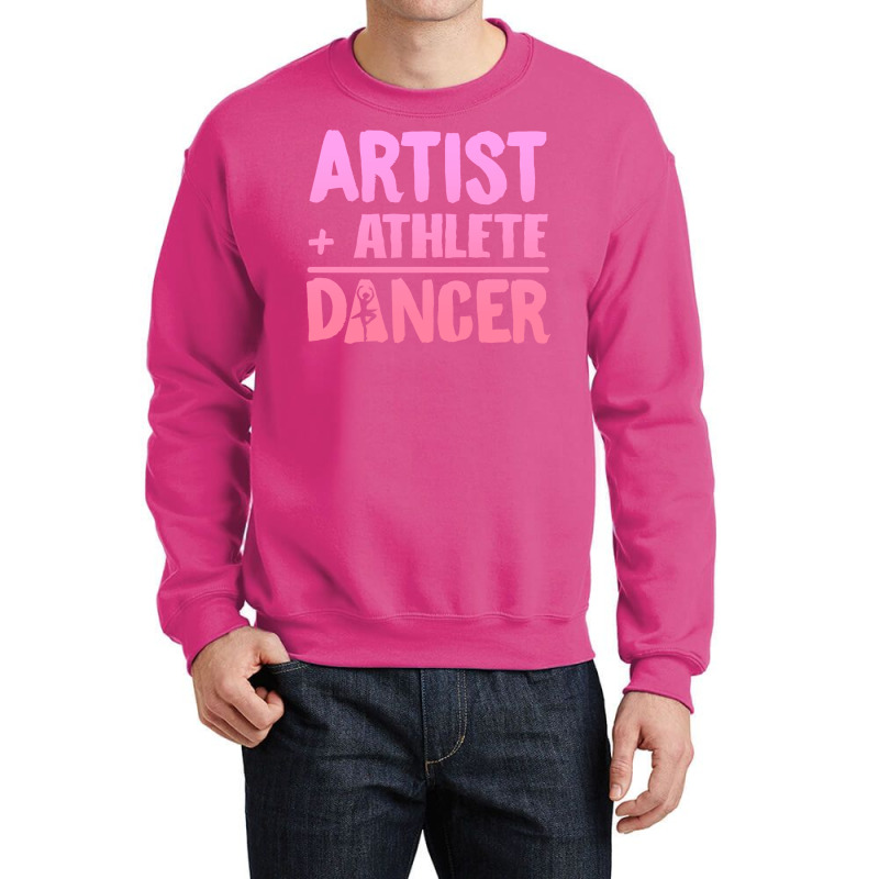 Ballet Dance Artist Athlete Dancer Retro Yellow Crewneck Sweatshirt | Artistshot