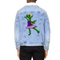 Ballet Dragon Hippie Unisex Sherpa-lined Denim Jacket | Artistshot