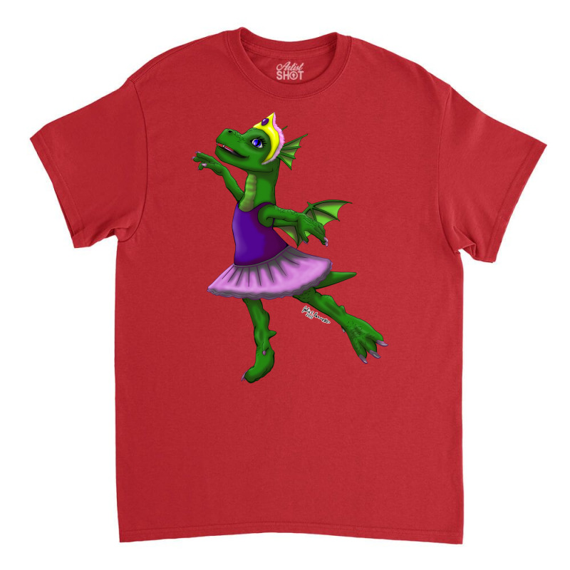 Ballet Dragon Hippie Classic T-shirt by konmaglasco1 | Artistshot