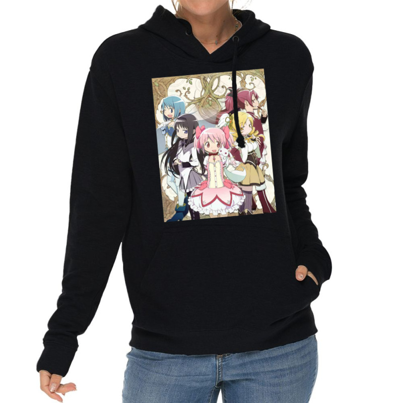 Puella Magi Madoka Magica Anime 8 Lightweight Hoodie by xaahiradada3 | Artistshot