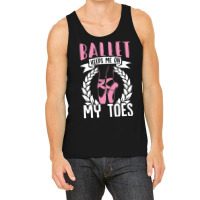 Ballet Keeps Me On My Toes Dance Gift Trending Tank Top | Artistshot