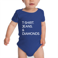 T Shirt Jeans And Diamonds Baby Bodysuit | Artistshot