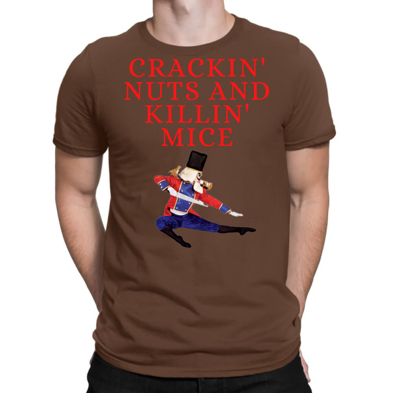 Crackin Nuts And Killin Mice Stars T-shirt | Artistshot