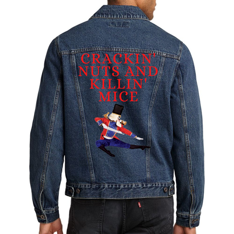 Crackin Nuts And Killin Mice Stars Men Denim Jacket | Artistshot