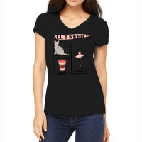 Funny Dancer Design Stars Women's V-neck T-shirt | Artistshot