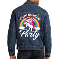 Wedding Marriage Bachelor Party Groom Gift Nostalg Men Denim Jacket | Artistshot