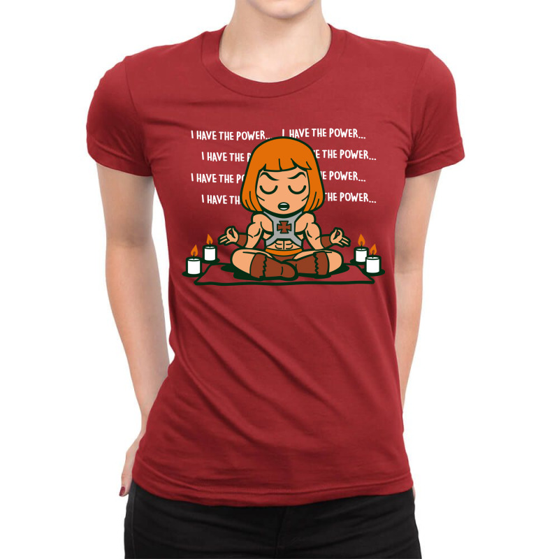 He Mantra Ladies Fitted T-Shirt by ovillabogevr | Artistshot