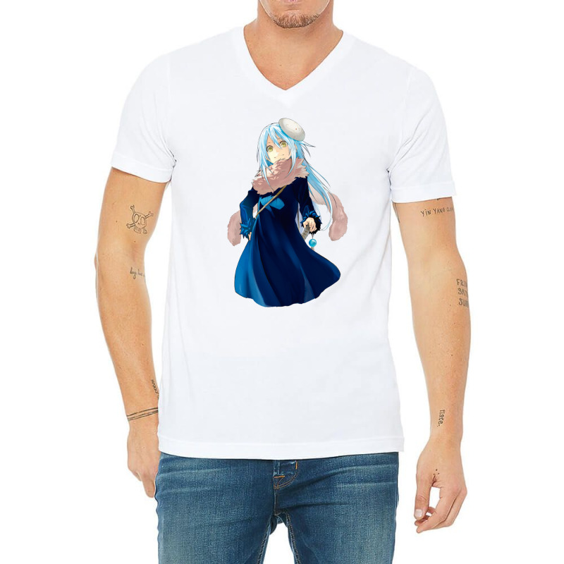 That Time I Got Reincarnated As A Slime Anime V-neck Tee | Artistshot