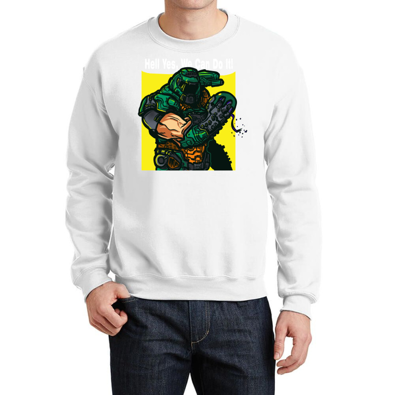 Hell Yes Crewneck Sweatshirt by ovillabogevr | Artistshot