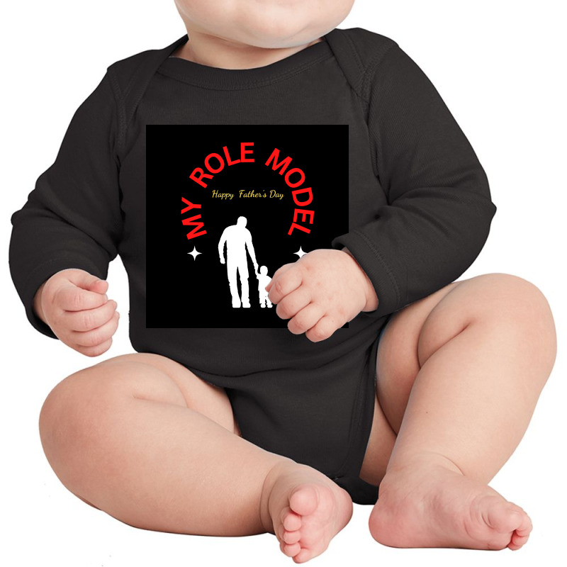 Role Model Long Sleeve Baby Bodysuit | Artistshot