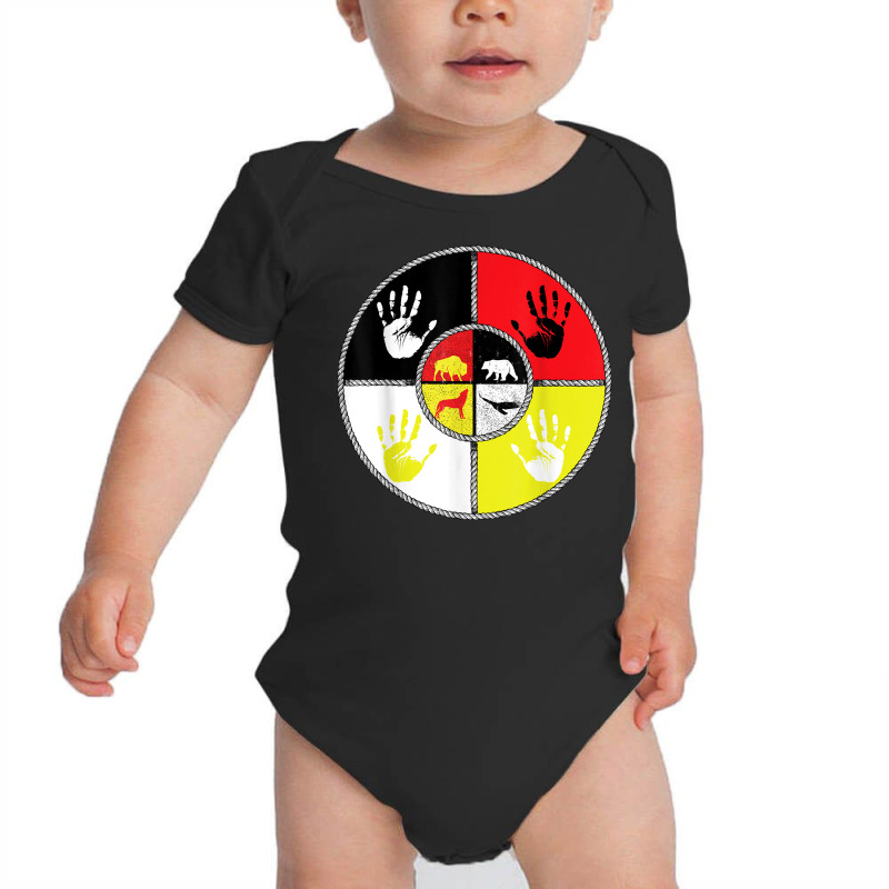 Native Americans   Medicine Wheel   Mmiw T Shirt Baby Bodysuit by chomibe | Artistshot