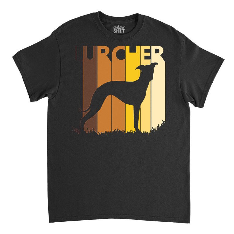 Lurcher T  Shirt Vintage Lurcher Dog T  Shirt Classic T-shirt by helmerschultz894 | Artistshot