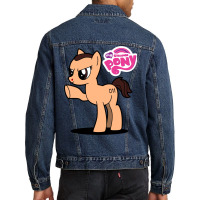 My Strange Pony B Men Denim Jacket | Artistshot