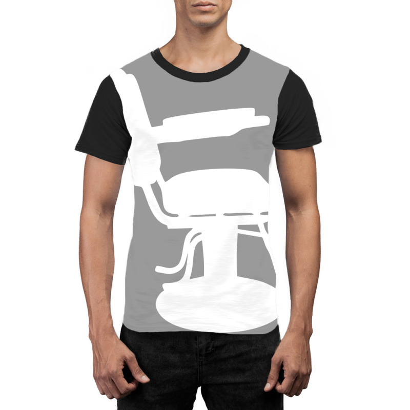 Barber Hairdresser Barber Chair Cutting Hair Graphic T-shirt | Artistshot