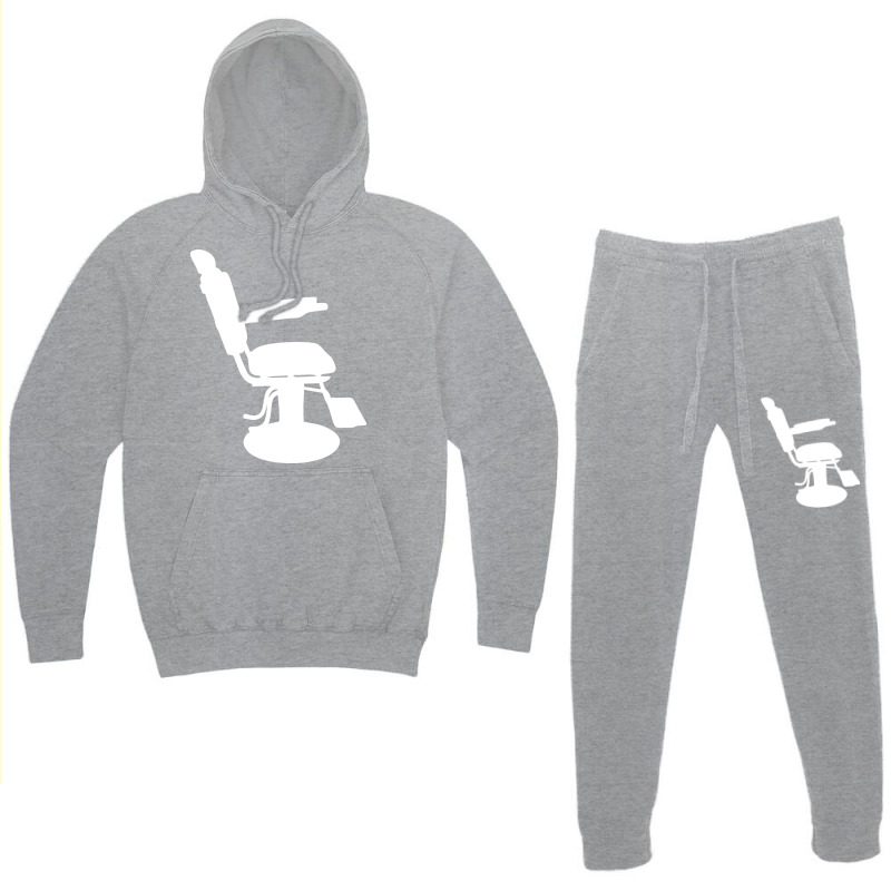 Barber Hairdresser Barber Chair Cutting Hair Hoodie & Jogger Set | Artistshot