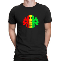 Rasta Skull And Crossbones T-shirt | Artistshot