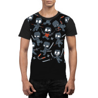 Ninja Mess Graphic T-shirt | Artistshot