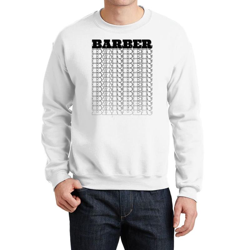 Barber Cool Travel (1) Crewneck Sweatshirt | Artistshot