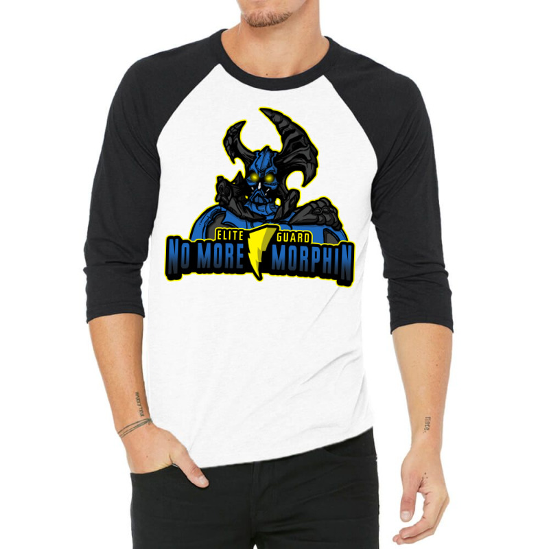 No More Morphin 3/4 Sleeve Shirt | Artistshot