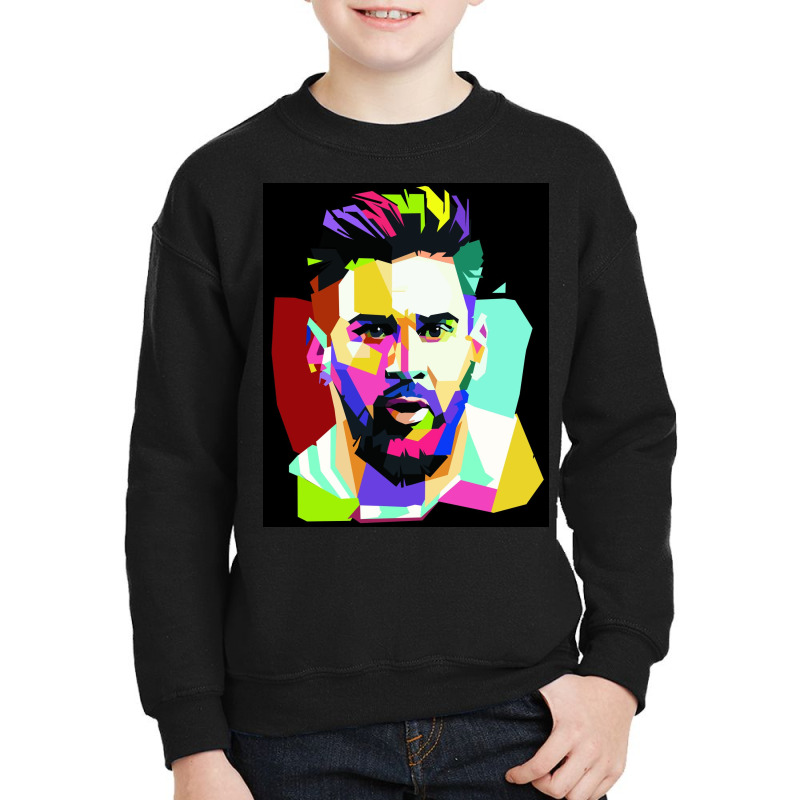 Custom Lionel Messi Printed Cool Graphic T-shirts Youth Sweatshirt