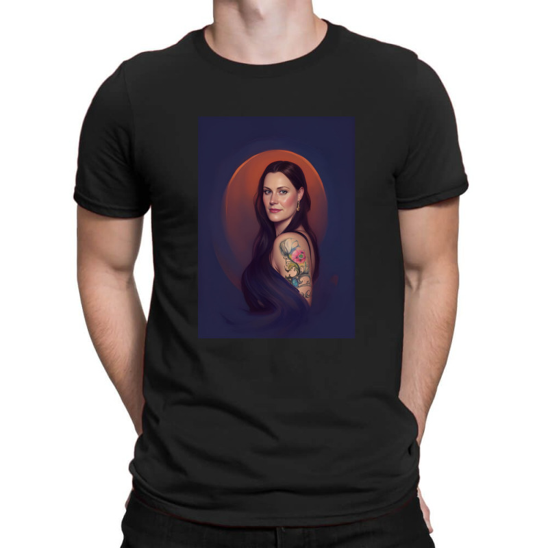 Floor Jansen Fanart T-shirt | Artistshot