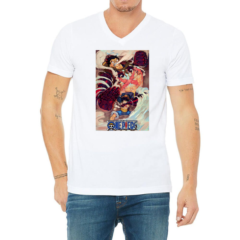 Luffy One Piece V-neck Tee | Artistshot