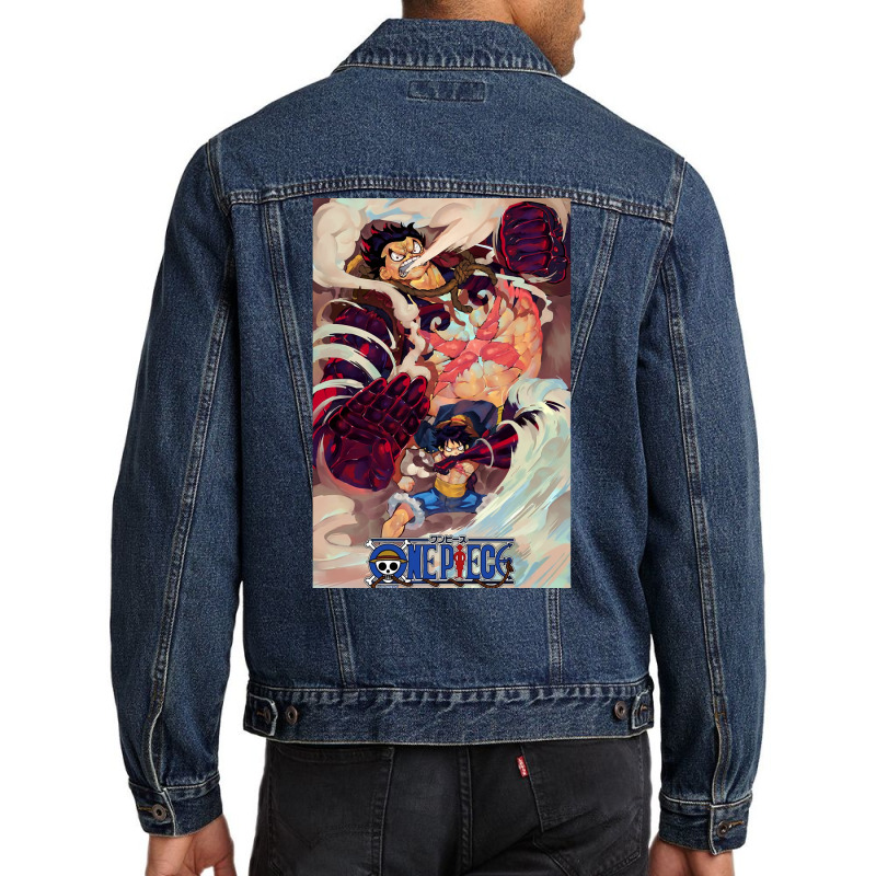 Luffy One Piece Men Denim Jacket | Artistshot