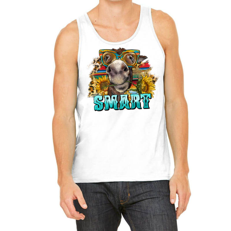 Smart Ass Donkey Tank Top by BarkalooDesign | Artistshot