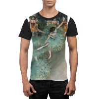 Swaying Dancer Dancer In Green Nature Graphic T-shirt | Artistshot