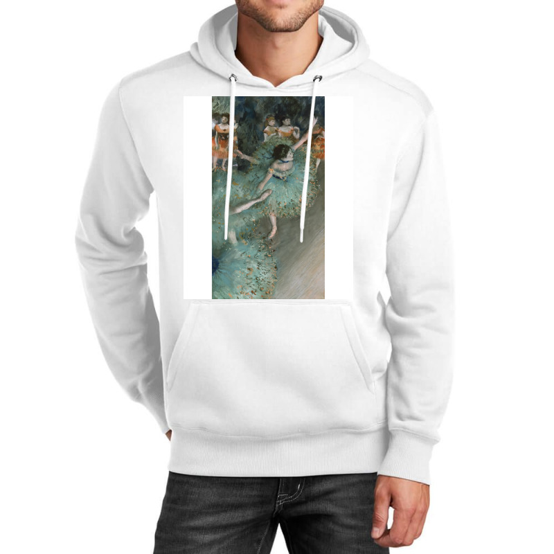 Swaying Dancer Dancer In Green Nature Unisex Hoodie | Artistshot