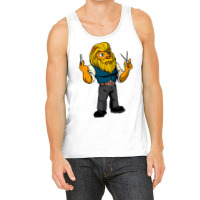 Cartoon Lion Is The Barber Boy Tank Top | Artistshot