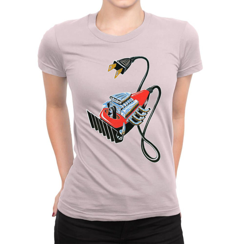 Awesome Clipper Barber Love Ladies Fitted T-Shirt by jubehingline | Artistshot